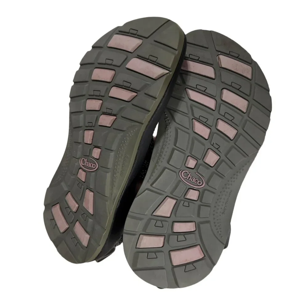 Chaco Kids Adjustable Strappy Athletic‎ Sandals Black Size 2
